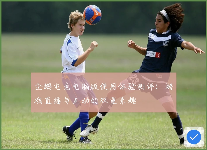 企鹅电竞电脑版使用体验测评：游戏直播与互动的双重乐趣